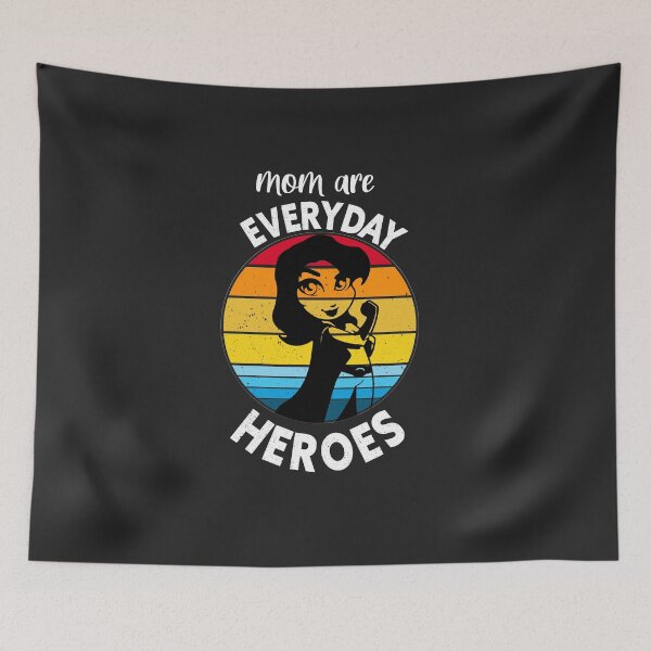 Item preview, Moms  everyday Are Heroes designed and sold by goodprints shop.