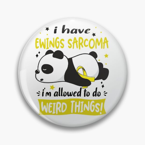 Item preview, Ewings Sarcoma Warrior I Have Ewings Sarcoma I Am Allowed To Do Weird Things! designed and sold by GennieShop.