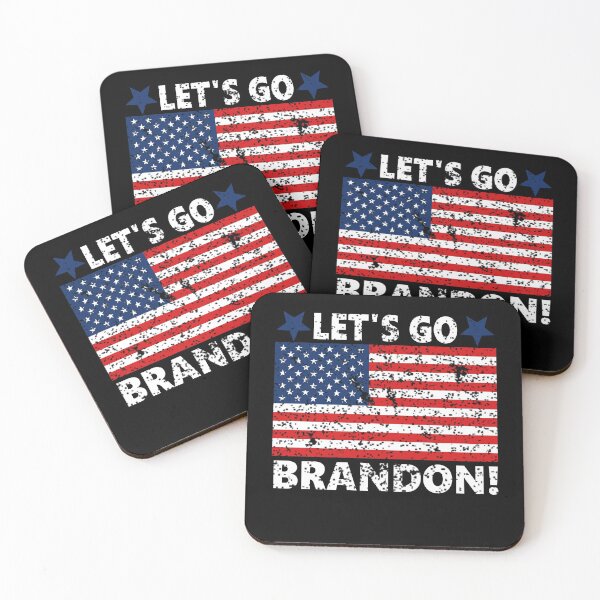 Item preview, Let's Go Brandon Flag Funny Anti Biden Club FJB designed and sold by mountkar.