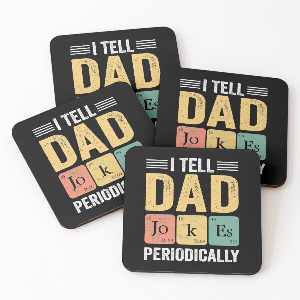 Item preview,  Funny Smartass Periodic Table Dad Joke I Tell Jokes Periodically Quote designed and sold by thecooltable.