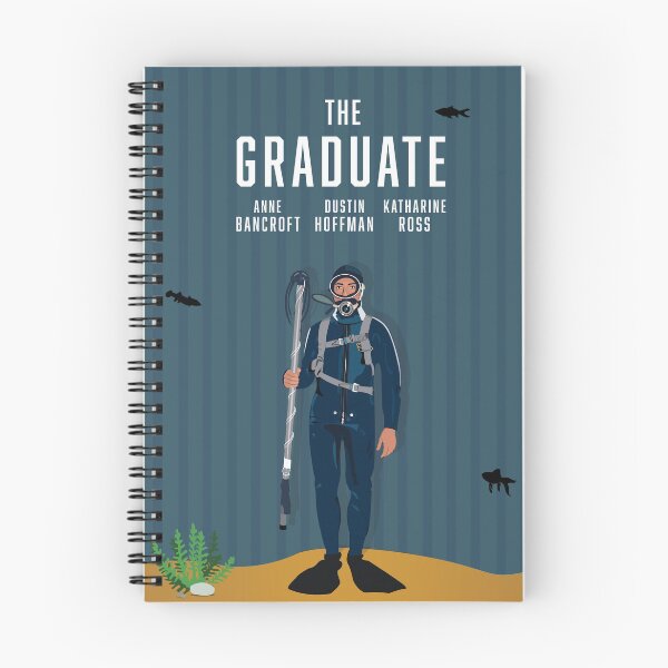 Item preview, The Graduate Minimalist Movie Art designed and sold by PrintsBySadie.