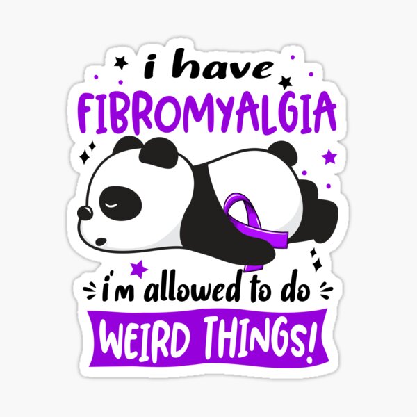 Item preview, Fibromyalgia Warrior I Have Fibromyalgia I Am Allowed To Do Weird Things! designed and sold by GennieShop.