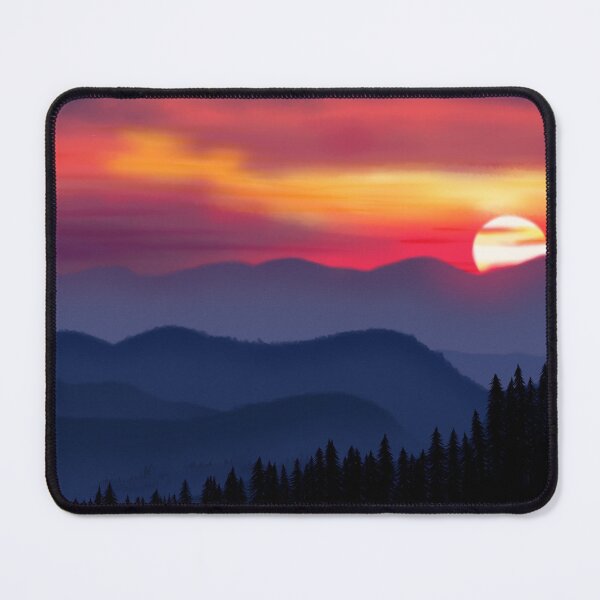 Item preview, Mountain Sunset designed and sold by mermaidpaints.