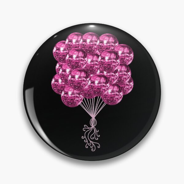 Item preview, Pretty Pink Music Disco Ball Balloons designed and sold by Deborah Camp.