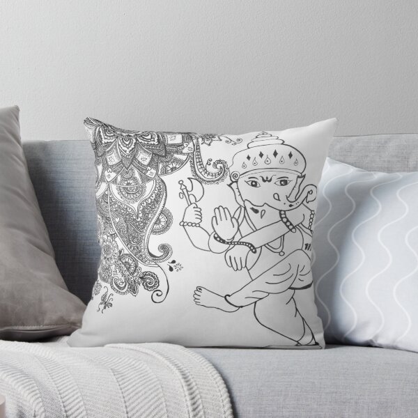 Item preview, Ganesh Henna Flower designed and sold by Madeline Margaret.