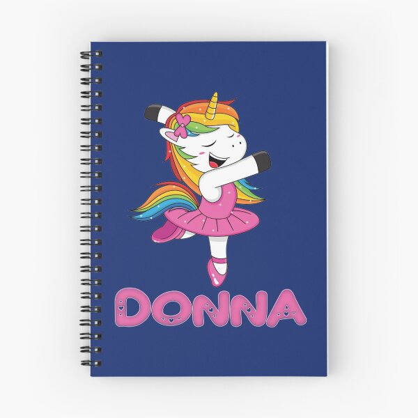 Item preview, Donna Pink  Donna The Dancing Unicorn - Special Personalised Gift For Donna   designed and sold by LUCIE-MARVEN.