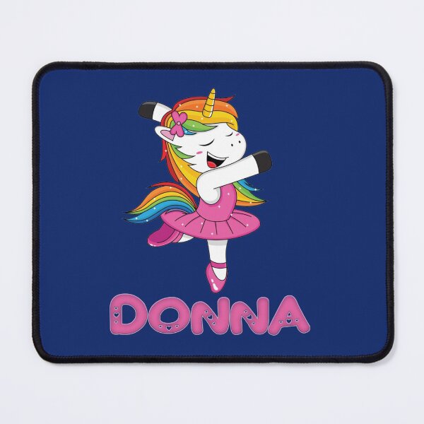 Item preview, Donna Pink  Donna The Dancing Unicorn - Special Personalised Gift For Donna   designed and sold by LUCIE-MARVEN.