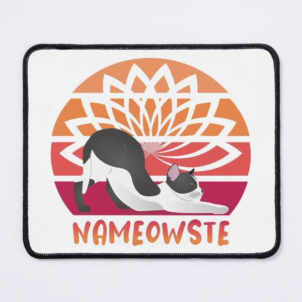 Item preview, Yoga cat retro -  Funny yoga cat - Yoga cat  designed and sold by Alice-Elgawi.