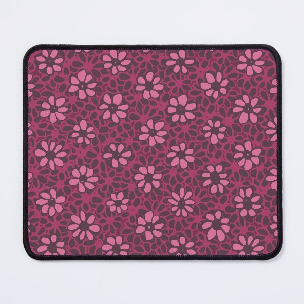 Item preview, Batik Florals in blackberry Tones designed and sold by FrancesPoff.