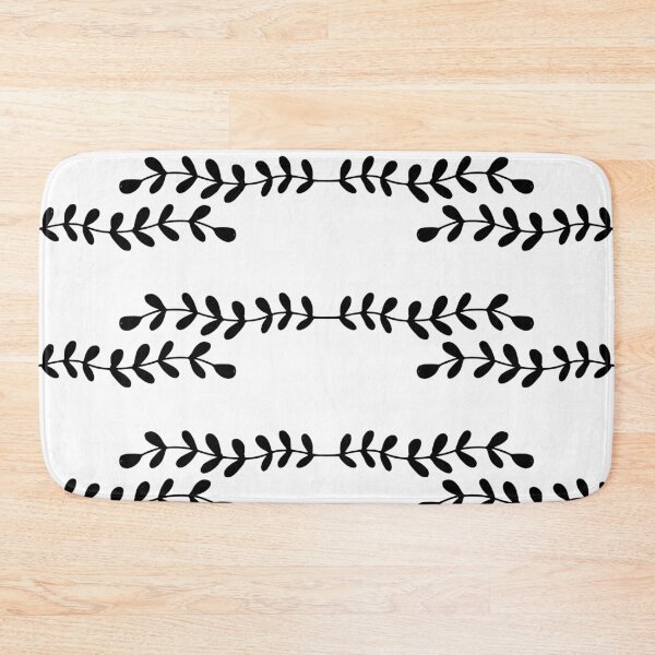 Item preview, Floral Printed Black and White Design Pattern  designed and sold by brookemiller801.