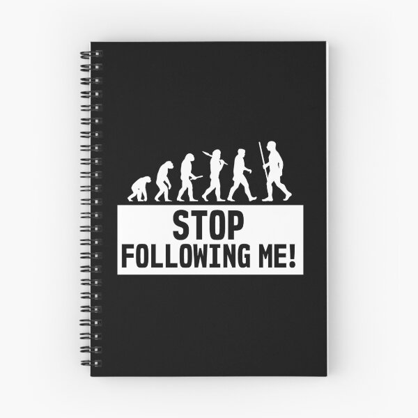 Item preview, Funny Smartass Evolution Stop Following Me Apes  designed and sold by thecooltable.