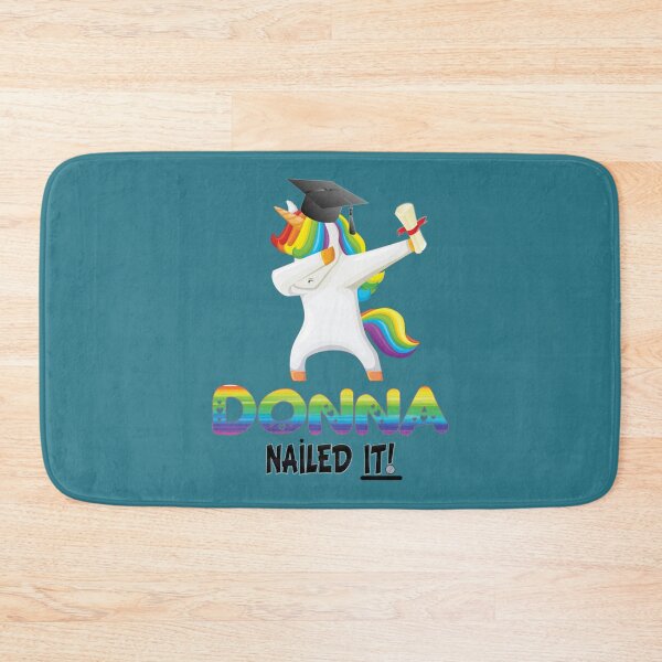 Item preview, Donna Nailed It Dabbing Unicorn Graduate - Graduation Gift For Donna College Pre-school University C designed and sold by LUCIE-MARVEN.