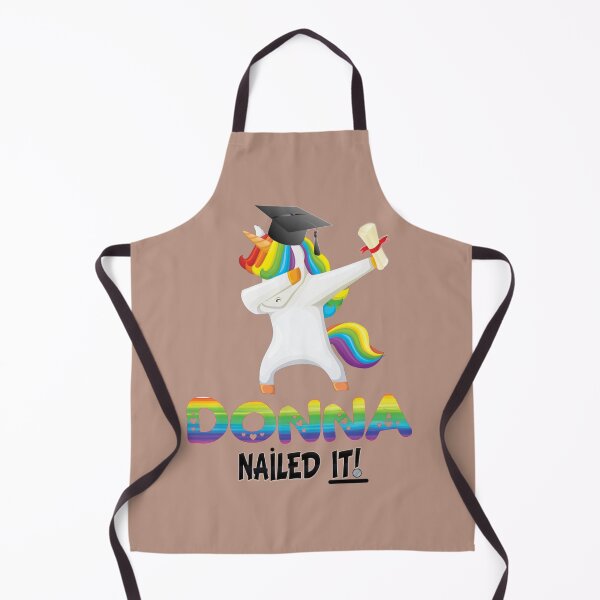 Item preview, Donna Nailed It Dabbing Unicorn Graduate - Graduation Gift For Donna College Pre-school University C designed and sold by LUCIE-MARVEN.