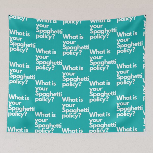 Item preview, Spaghetti Policy  It_s Always sunny in Philadelphia    designed and sold by mtnapparel.