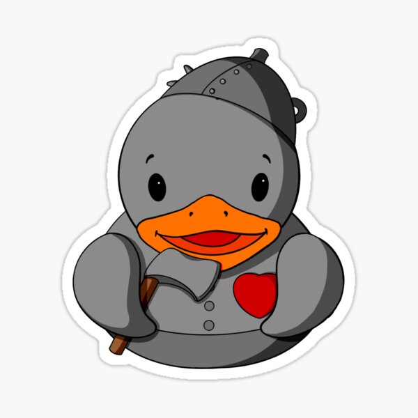 Tinman Rubber Duck Sticker