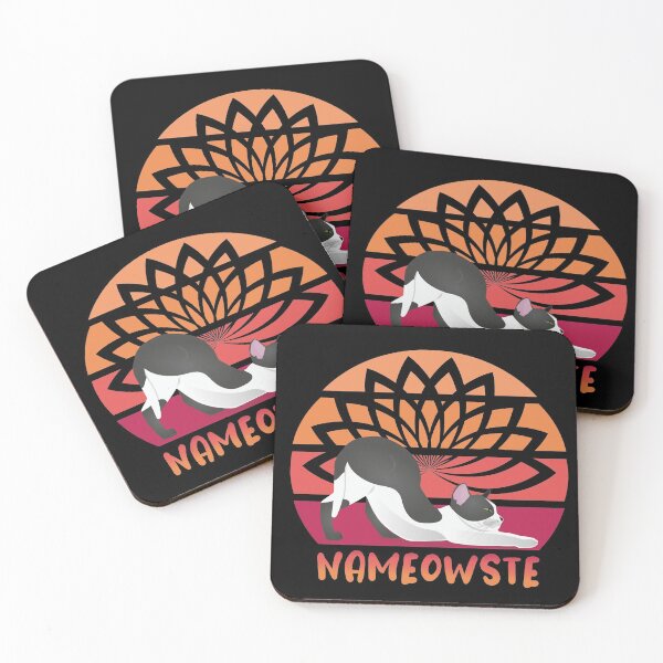 Item preview, Yoga cat retro -  Funny yoga cat - Yoga cat  designed and sold by Alice-Elgawi.