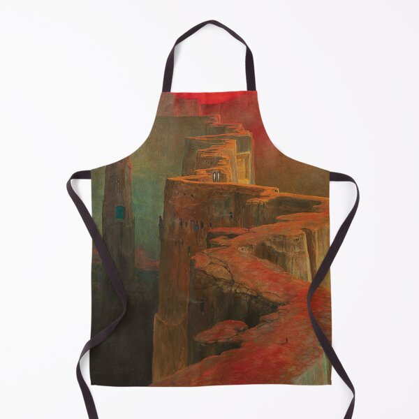 Item preview, Untitled (Winding Road), by Zdzisław Beksiński designed and sold by JustContemplate.