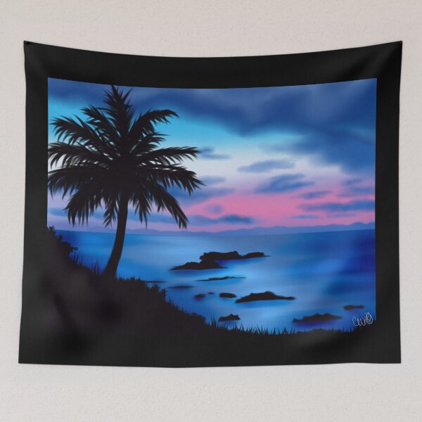 Item preview, Beach Sunset designed and sold by mermaidpaints.