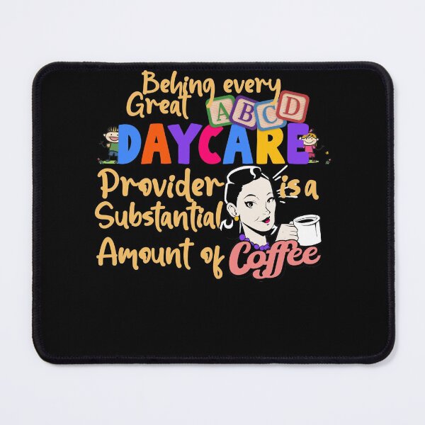Item preview, Behing Every Great Daycare Provider  Coffee Lover Drinker gag gift  designed and sold by SwankyFine.