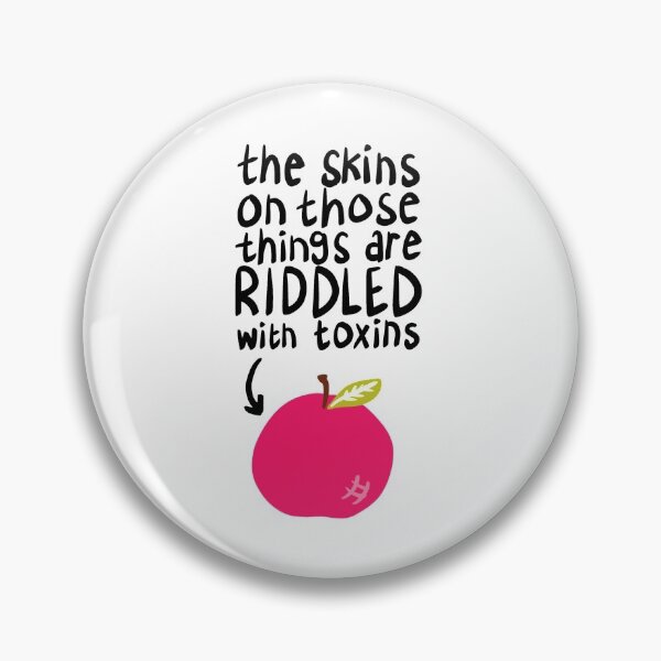 Item preview, It’s Always Sunny Toxic apple skins designed and sold by anibex.