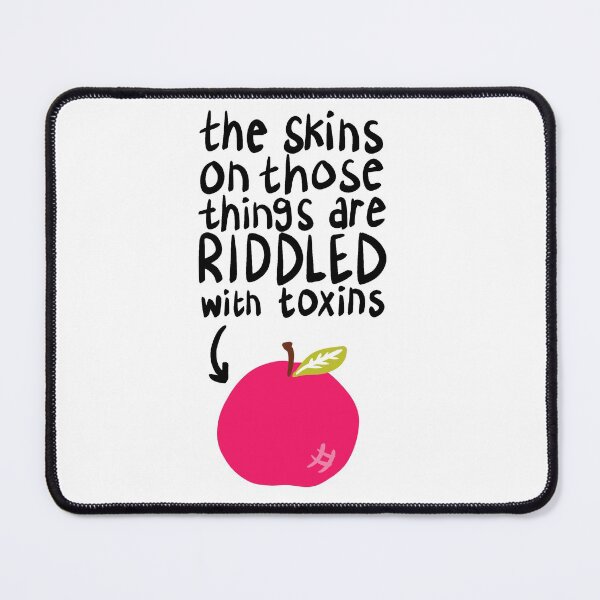 Item preview, It’s Always Sunny Toxic apple skins designed and sold by anibex.