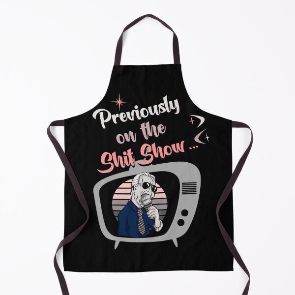 Item preview, Previously on the Shit Show! Funny Anti Joe Biden retro style 50s TV design! designed and sold by HROC.