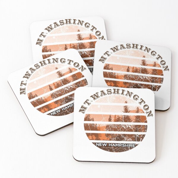 Item preview, Mt. Washington New Hampshire Retro Distressed Sunset designed and sold by adriana-holmes.