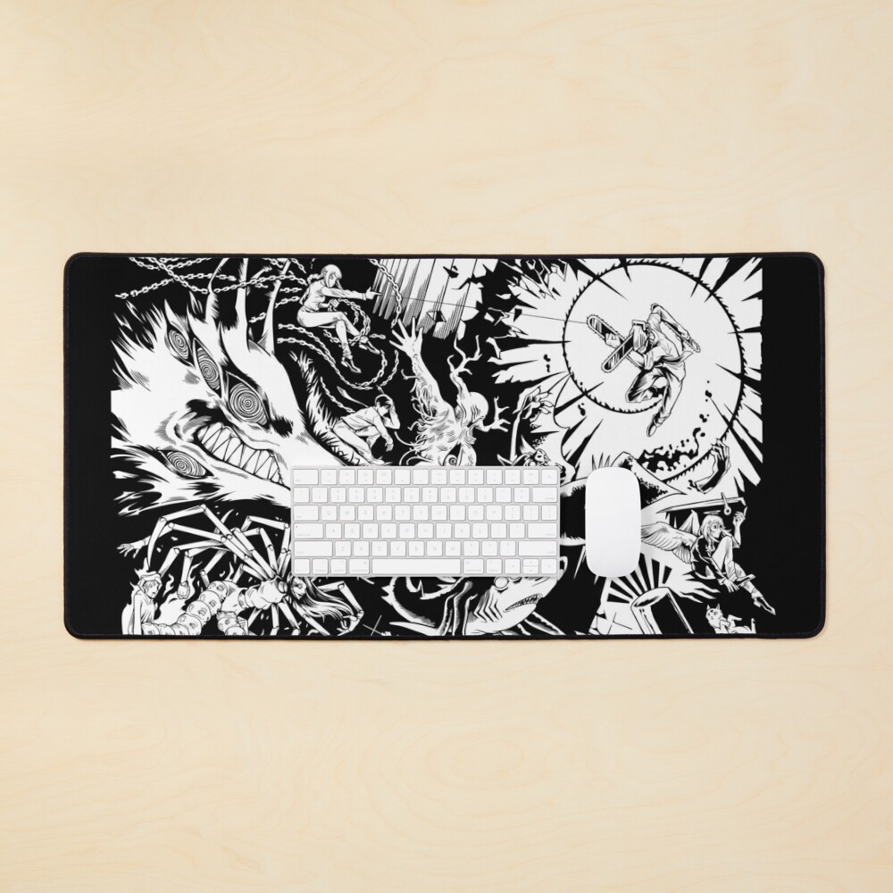 This is HELL - Chainsaw Man All Devils Mouse Pad
