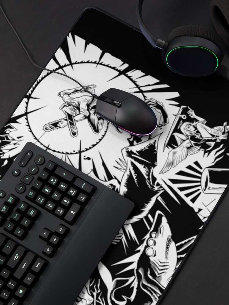 Alternate view of This is HELL - Chainsaw Man All Devils Mouse Pad