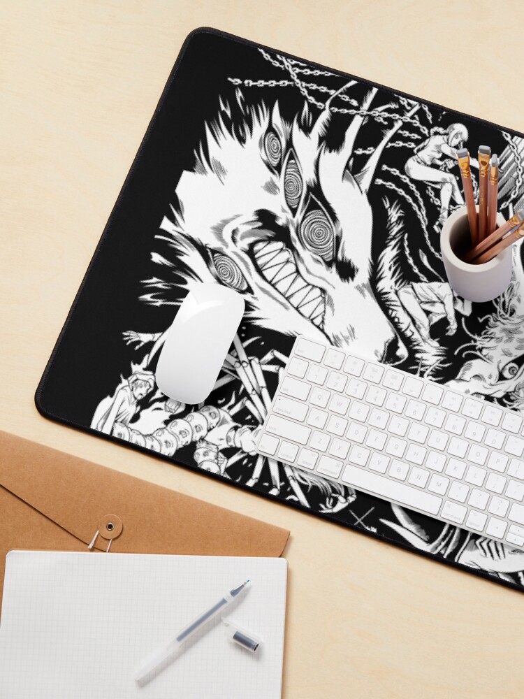Alternate view of This is HELL - Chainsaw Man All Devils Mouse Pad