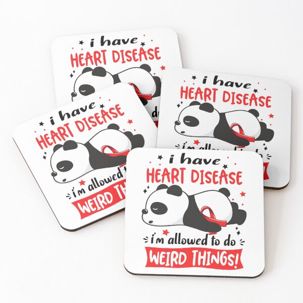 Item preview, Heart Disease Warrior I Have Heart Disease I Am Allowed To Do Weird Things! designed and sold by GennieShop.