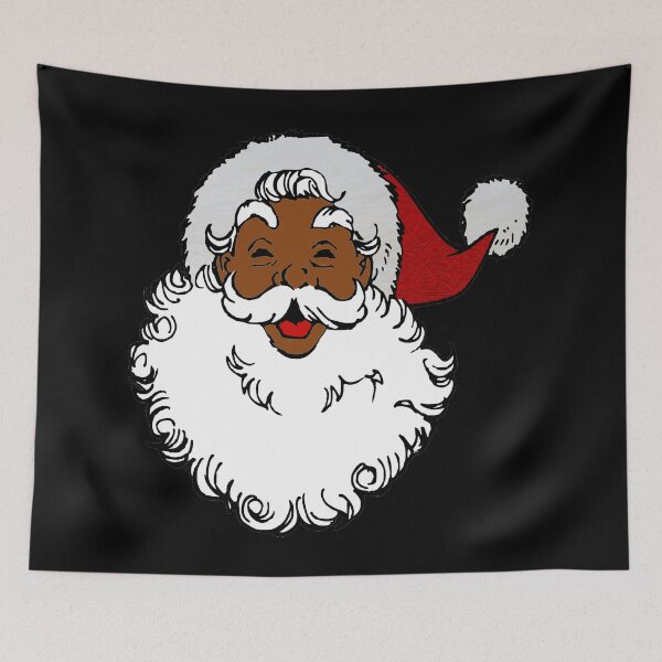 Item preview, african black santa claus christmas designed and sold by Gossip Rag.