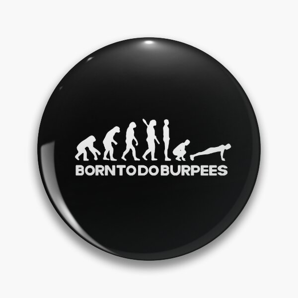 Item preview, Born to do burpees Home Workout Training Push-Ups Evolution Gift Lightweight Gift Premium Apparel Funny Holiday Xmas designed and sold by DesignByHeartUK.