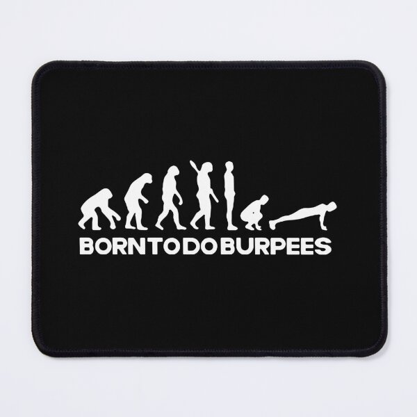 Item preview, Born to do burpees Home Workout Training Push-Ups Evolution Gift Lightweight Gift Premium Apparel Funny Holiday Xmas designed and sold by DesignByHeartUK.