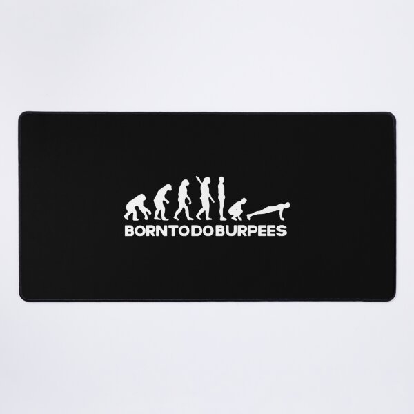 Item preview, Born to do burpees Home Workout Training Push-Ups Evolution Gift Lightweight Gift Premium Apparel Funny Holiday Xmas designed and sold by DesignByHeartUK.