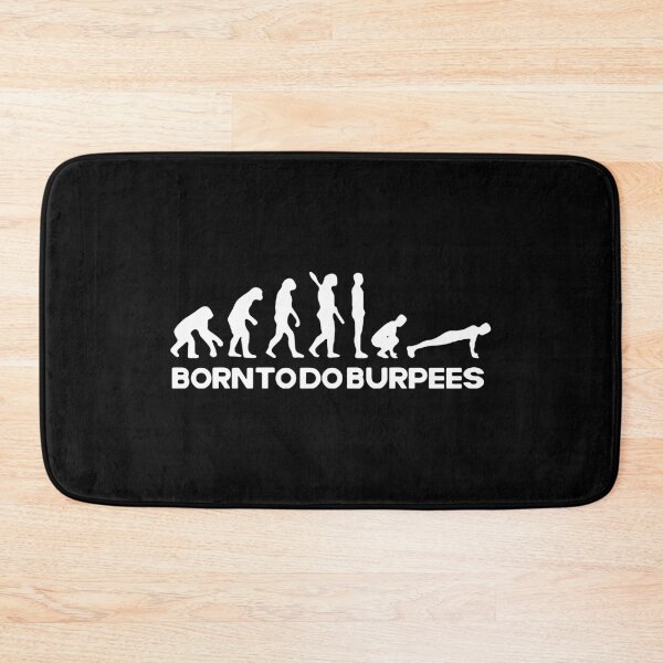 Item preview, Born to do burpees Home Workout Training Push-Ups Evolution Gift Lightweight Gift Premium Apparel Funny Holiday Xmas designed and sold by DesignByHeartUK.