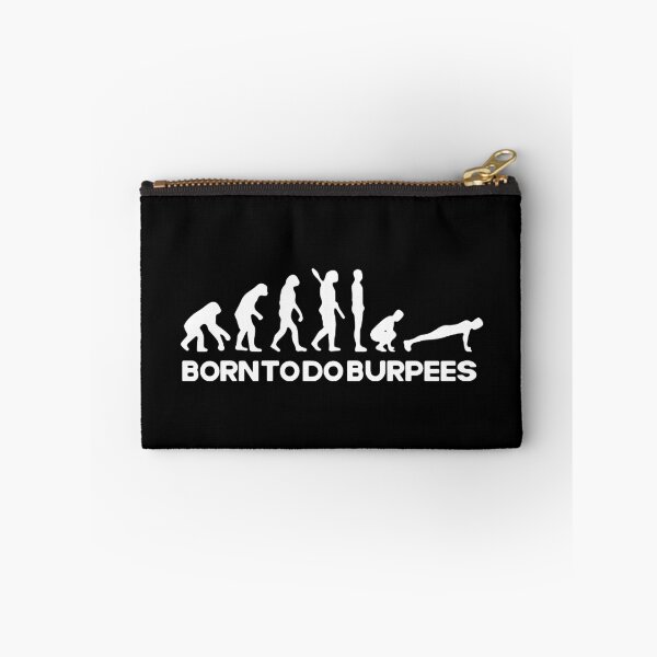 Item preview, Born to do burpees Home Workout Training Push-Ups Evolution Gift Lightweight Gift Premium Apparel Funny Holiday Xmas designed and sold by DesignByHeartUK.