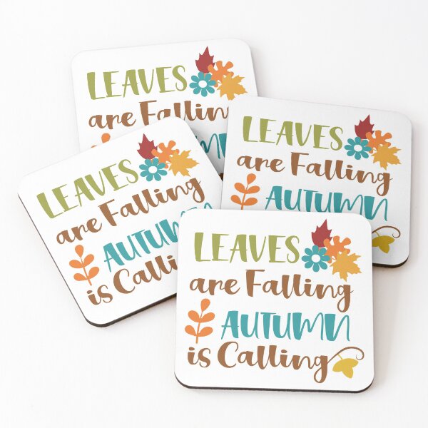 Item preview, Leaves Are Falling Autumn Is Calling Watercolor Design - Trendy Pumpkin Patches Fall Design for Fall Lovers & Thanksgiving designed and sold by Prince - Bestseller ★★★★★.