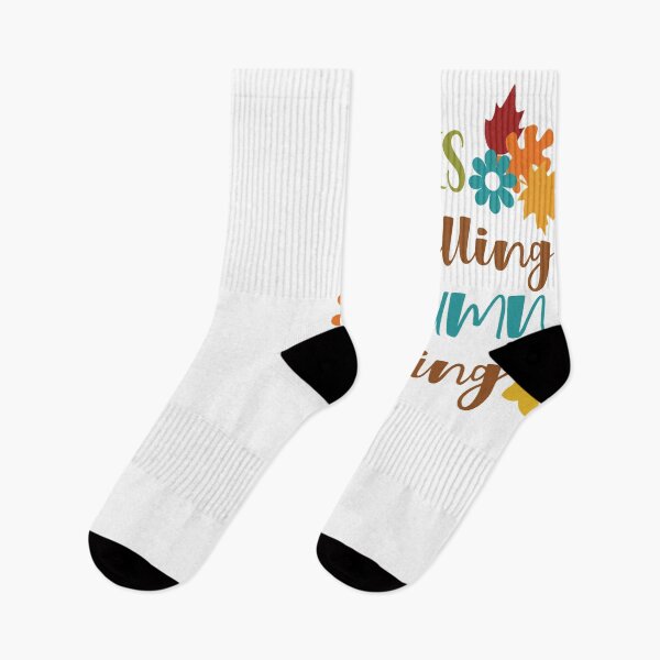 Item preview, Leaves Are Falling Autumn Is Calling Watercolor Design - Trendy Pumpkin Patches Fall Design for Fall Lovers & Thanksgiving designed and sold by Prince - Bestseller ★★★★★.
