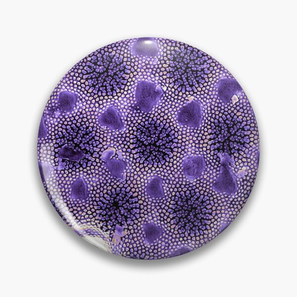 Item preview, Coscinodiscus - Cold Purple designed and sold by DiatomsATTACK.