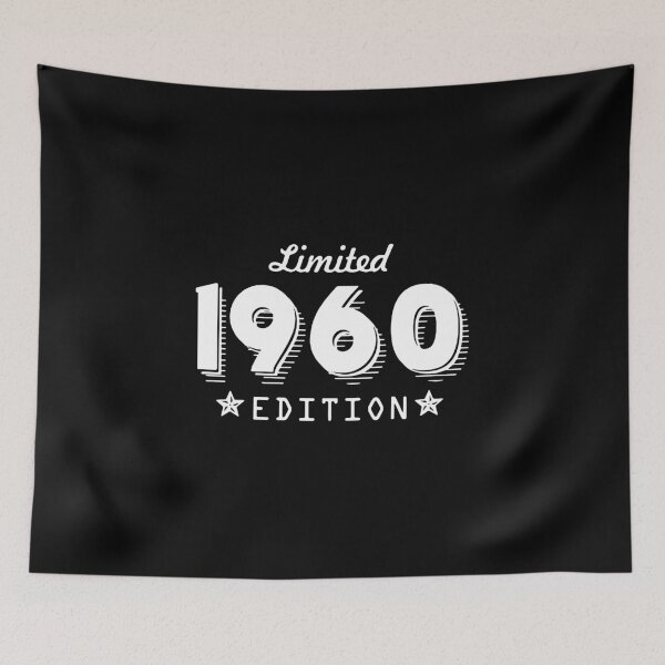 Item preview, Vintage 1960 Limited Edition Classic Gift Premium Apparel Funny Holiday Xmas designed and sold by DesignByHeartUK.