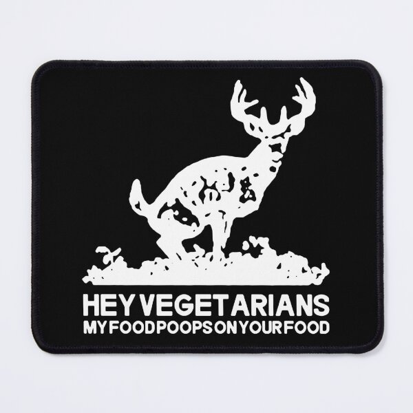 Item preview, Funny Hey Vegetarians My Food Poops On Your Food Gift Premium Apparel Funny Holiday Xmas designed and sold by DesignByHeartUK.