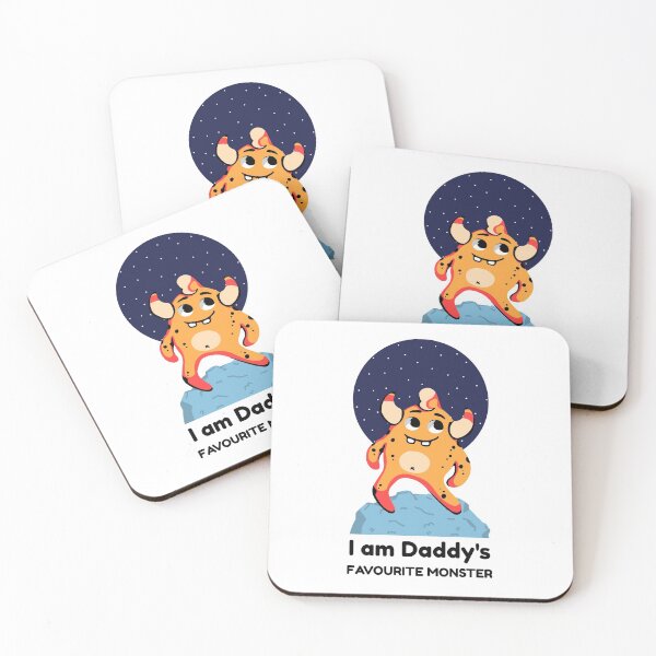 Item preview, I am Daddy's Favourite Monster Yellow designed and sold by KDprint.