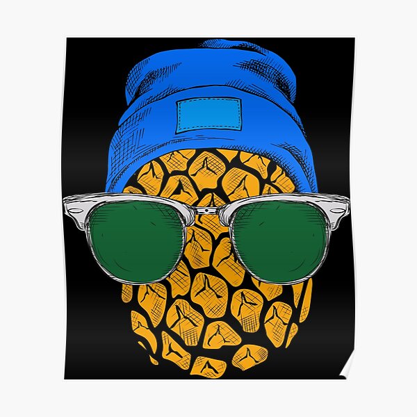 "Pineapple streetwear" Poster for Sale by SMarieL Redbubble