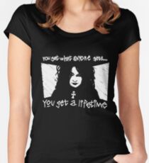 Death from Sandman Women's Fitted Scoop T-Shirt