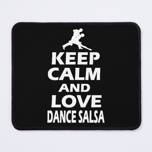 Item preview, Love Salsa Keep Calm And Dance Salsa Gift Premium Apparel Funny Holiday Xmas designed and sold by DesignByHeartUK.