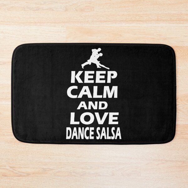 Item preview, Love Salsa Keep Calm And Dance Salsa Gift Premium Apparel Funny Holiday Xmas designed and sold by DesignByHeartUK.