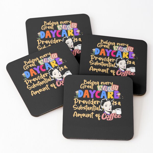 Item preview, Behing Every Great Daycare Provider Coffee Lover designed and sold by SwankyFine.