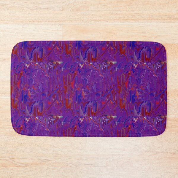Item preview, purple smears (the machine dreams a self-portrait) designed and sold by dnparker.