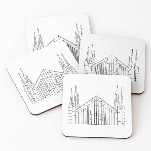 Item preview, Las Vegas temple designed and sold by Handdrawnbyzoe.